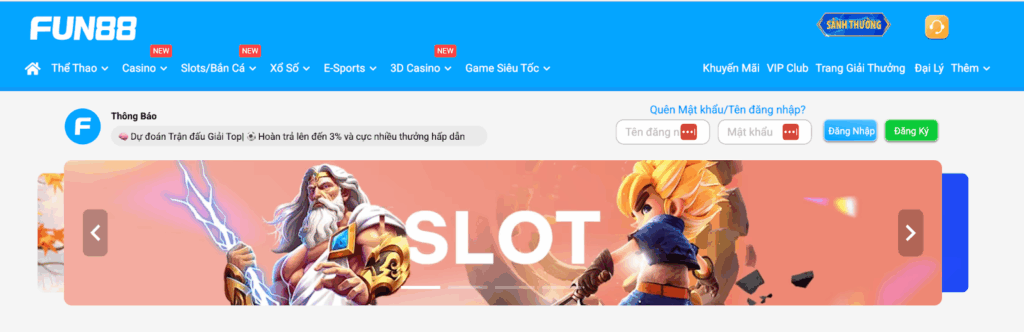 fun88 slots